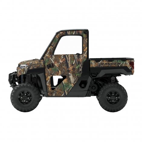 Polaris Zip Window Door - Front - Canvas - Camo Item # 2882903 